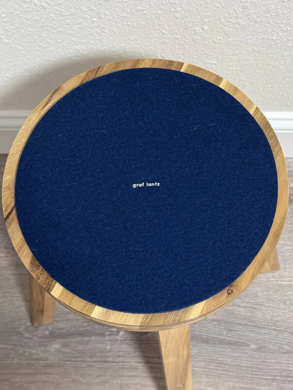 NWT Graf Lantz Midnight Blue Merino Wool 10